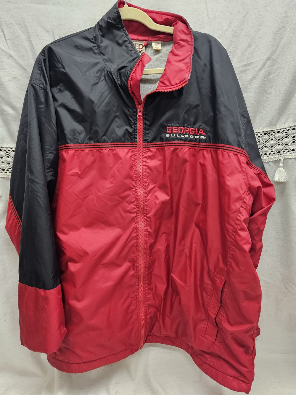 Vintage Georgia Bulldogs Red Oak Sportswear Jacket – Men’s XL